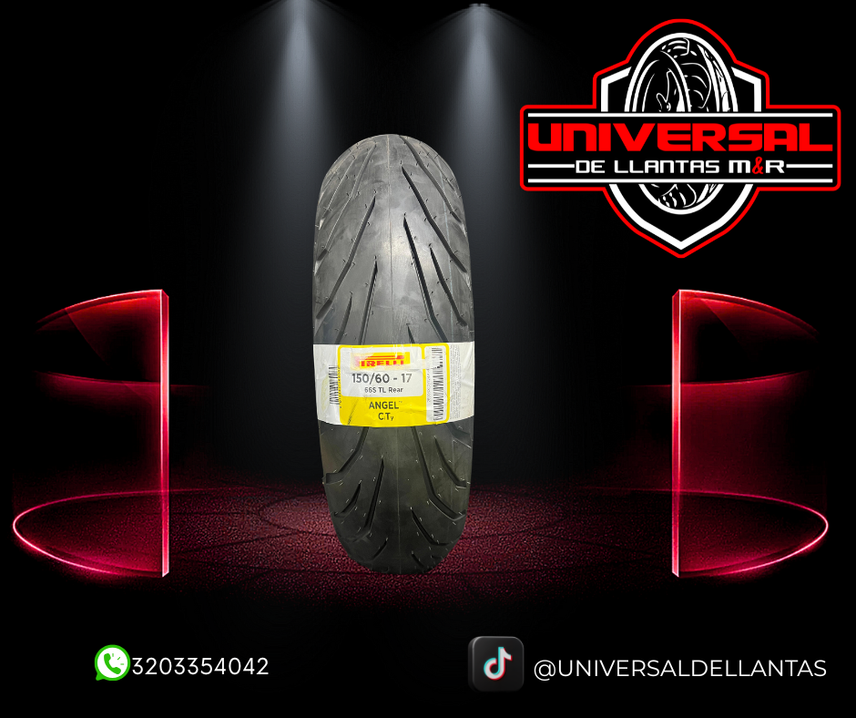LLANTA PIRELLI 150/60-17 ANGEL CITY TL