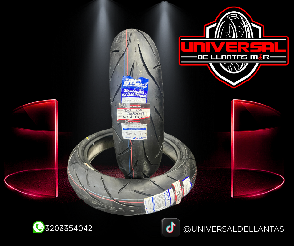 LLANTA IRC 150/60-17 IZ-S S99 TL