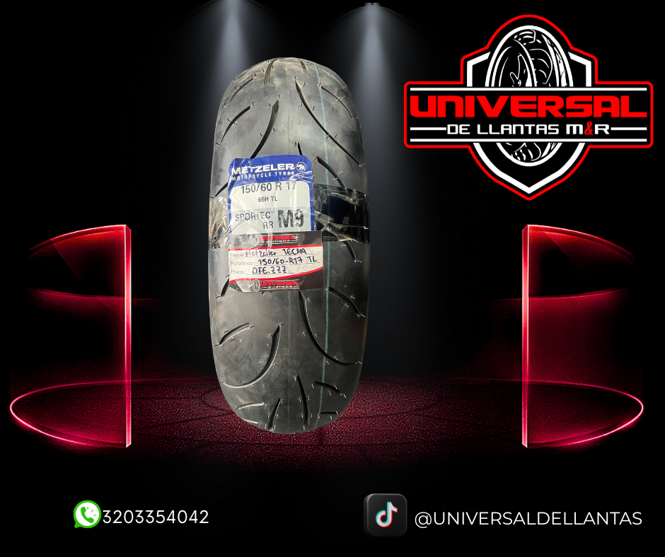 LLANTA METZELLER TECM9 150/60-17 R TL RP