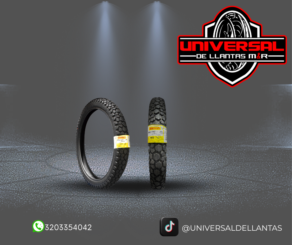 LLANTA PIRELLI 80/90-21 MT70 TT