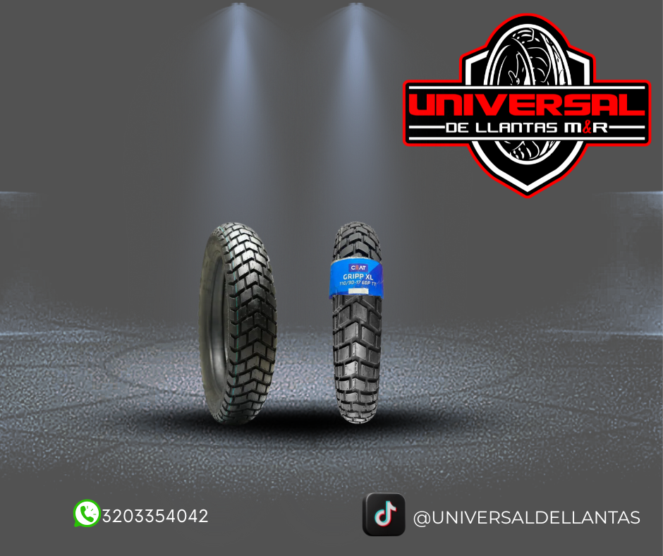 LLANTA CEAT 110/90-17 GRIPP XL TT + N