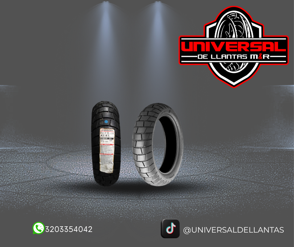 LLANTA BRIDGESTONE 170/60-17 M/C 60V BATTLAX AT41