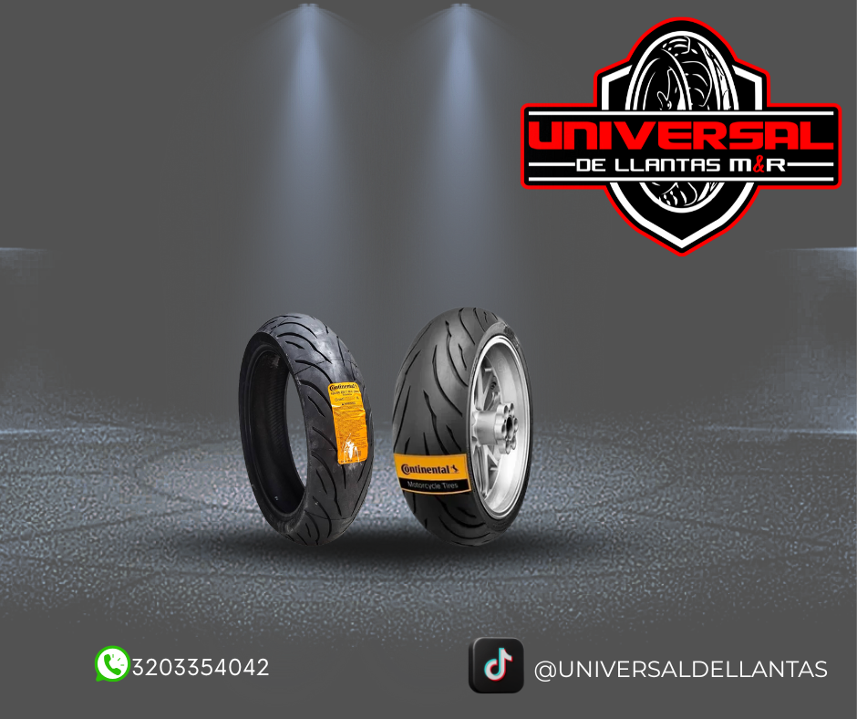 LLANTA CONTINENTAL 160/60-17 ZR M/C (69W) TL CONTIMOTION M