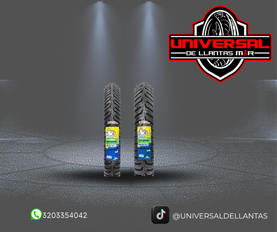 LLANTA MICHELIN CITY EXTRA 80/90-17 TL RP