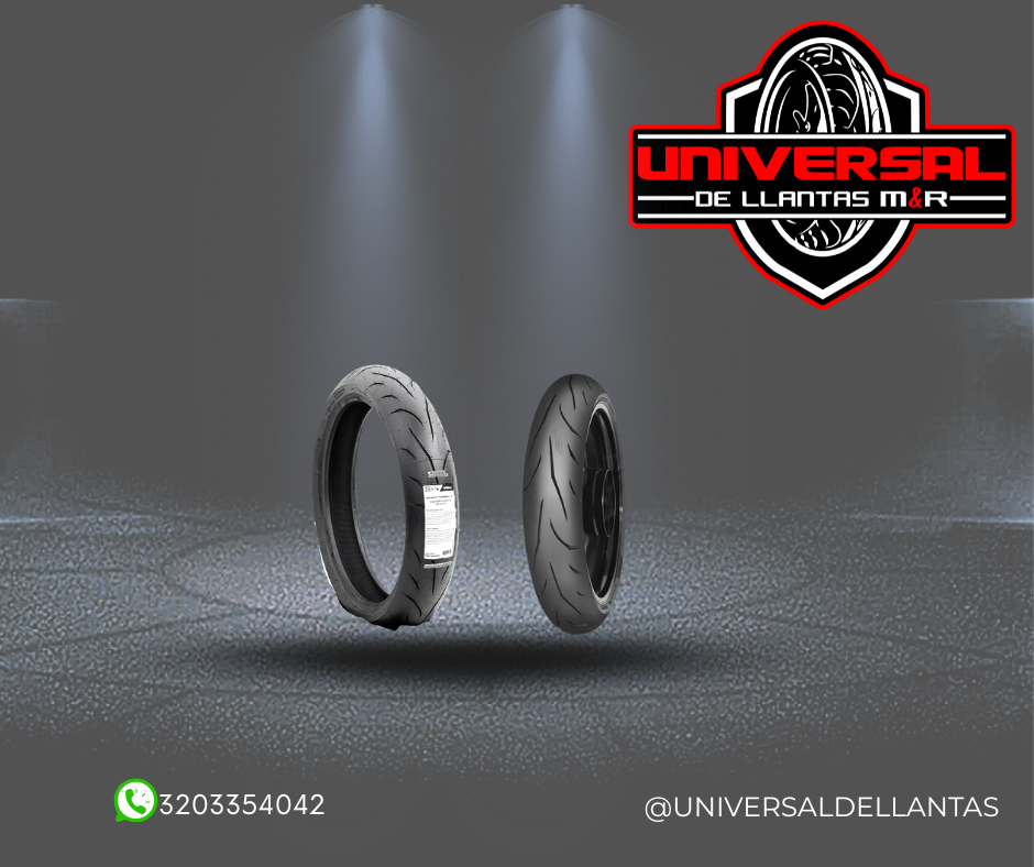 LLANTA MITAS 100/80-17 SPORT FORCE+ TL/TT 52S