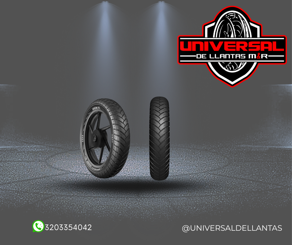 LLANTA CEAT 110/80-17 ZOOM X3 TL 57P