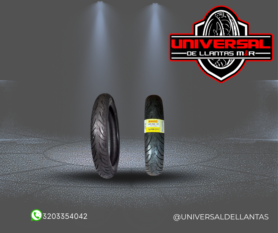 LLANTA PIRELLI SUPER CITY 100/90-17 TL