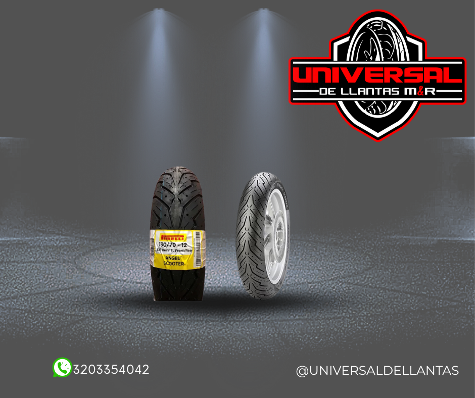 LLANTA PIRELLI 130/70-12 ANGEL SCOOTER R TL 62P