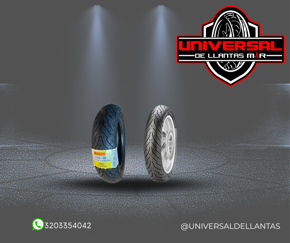 LLANTA PIRELLI 3.50-10 ANGEL SCOOTER TL 59J