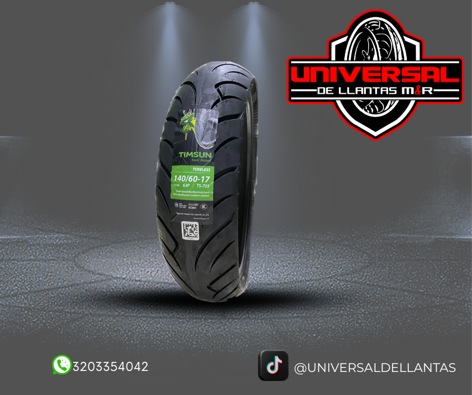 LLANTA TIMSUN 140/60-17 TL SPORT TOURING.TS703