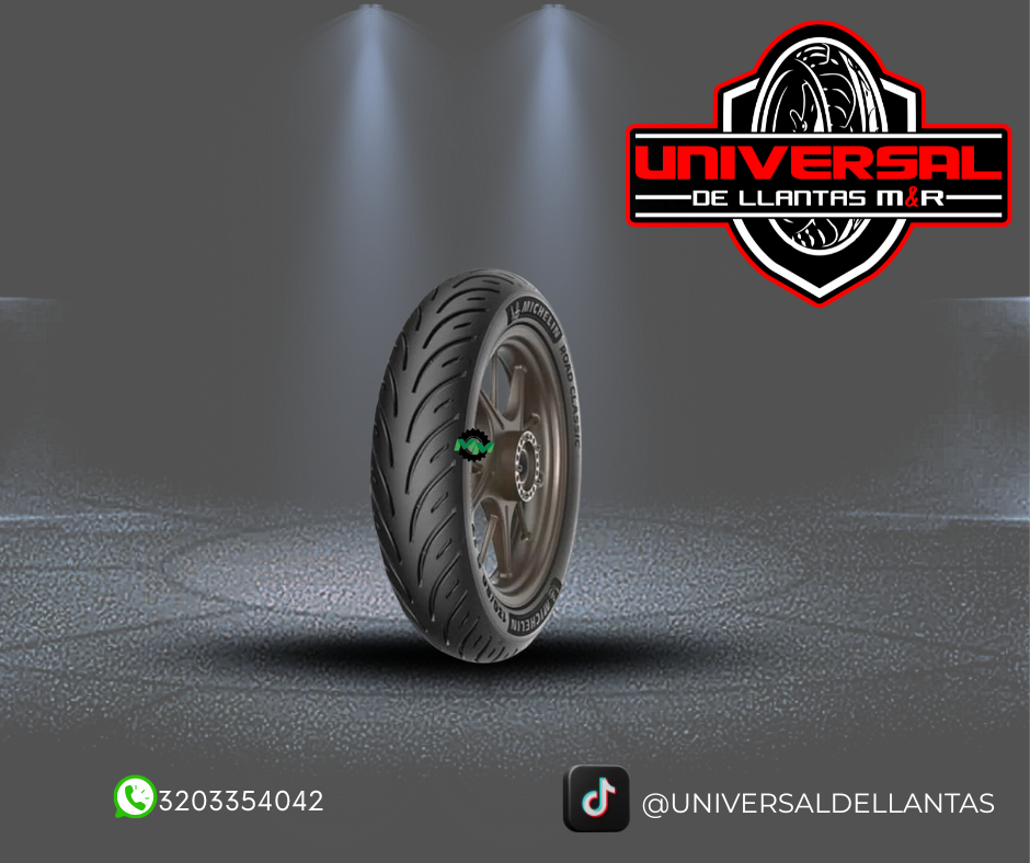 LLANTA MICHELIN ROAD CLASSIC 140/80-17 B Tubeless (Alto CC) Rp