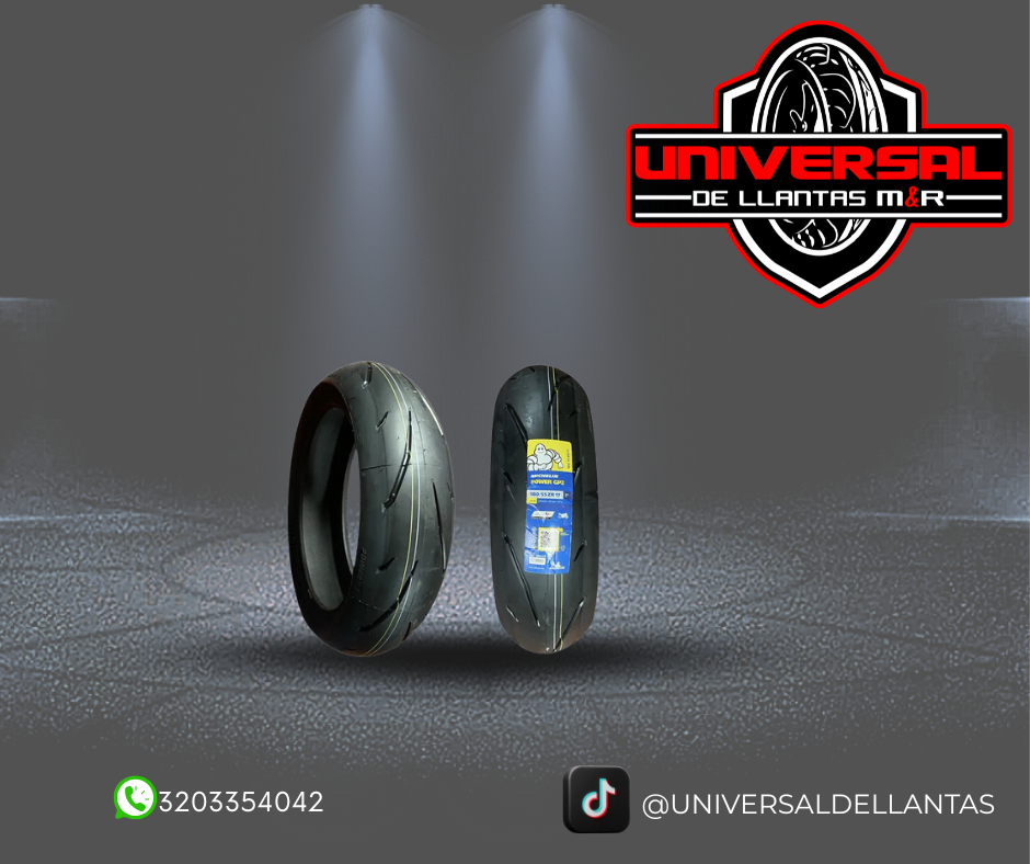 LLANTA MICHELIN 180/55-17 ZR 73W POWER GP 2 R TL