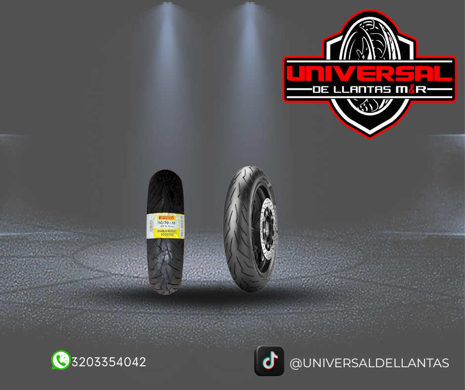 LLANTA PIRELLI 110/70-13 M/CTL 48P DIABLO ROSSO SCOOTER