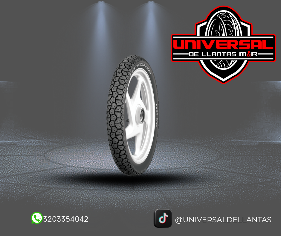 LLANTA TVS TYRE 3.00-17 ATT1085 TT DURAGRIP