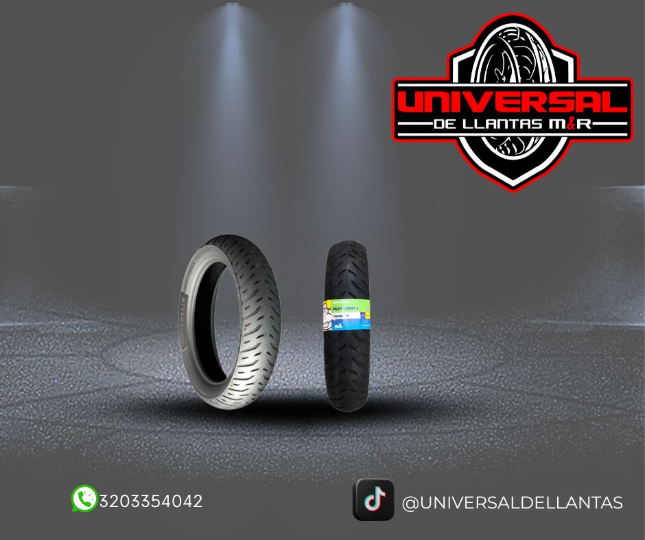 LLANTA MICHELIN PILOT STREET 2 110/80-17 Tubeles Rp
