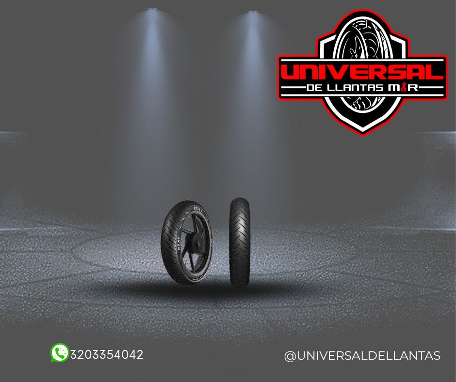 LLANTA CEAT 80/100-17 ZOOM XL F TL CEAT