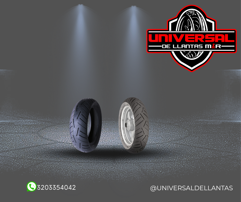 LLANTA CONTINENTAL 130/70-12 M/C 62P TL ContiScoot Reinf.