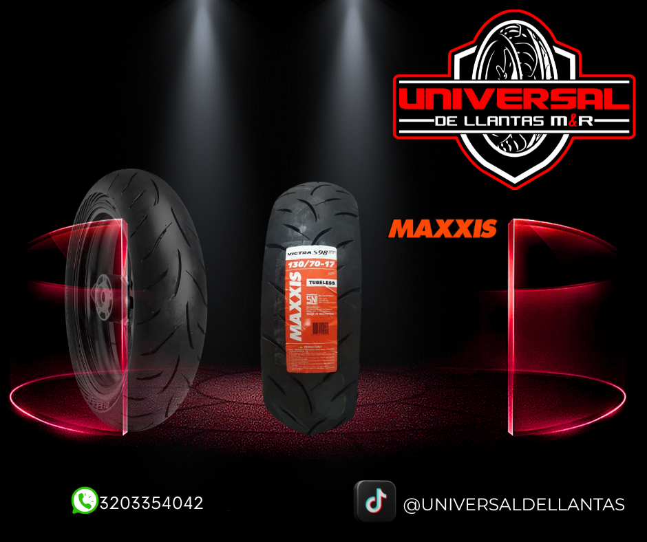 LLANTA MAXXIS 130/70-17 62H M0098ST VICTRA S98 ST TL