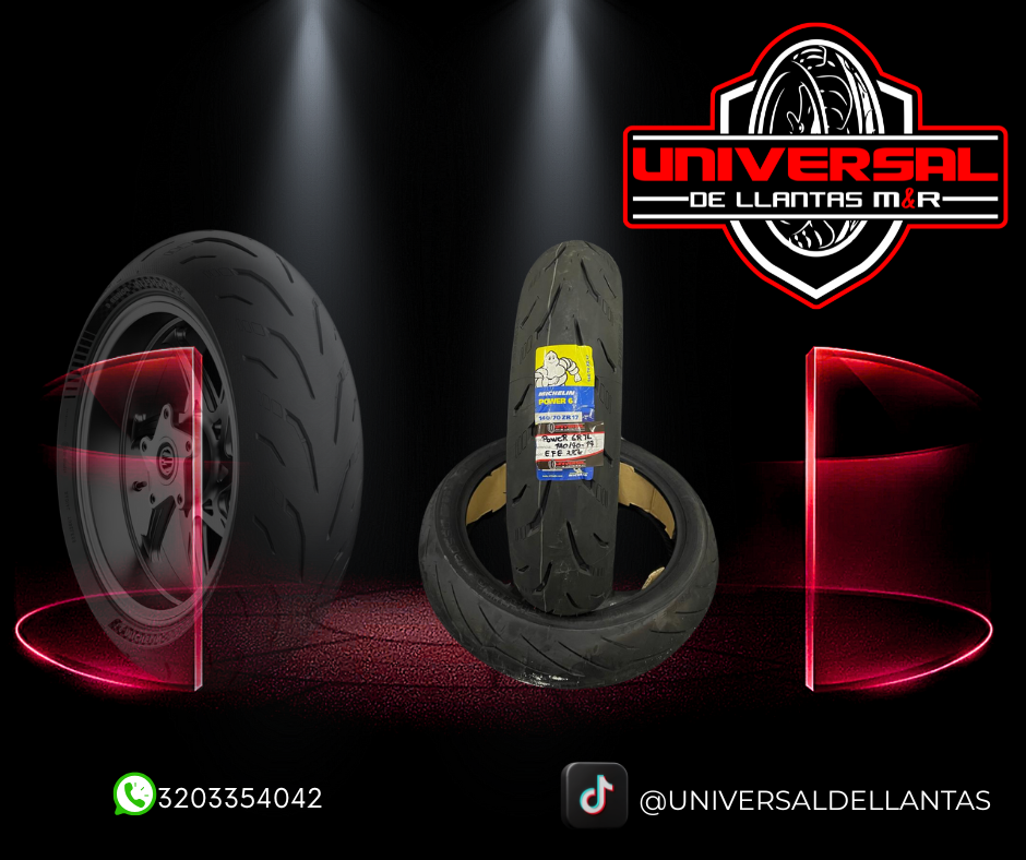 LLANTA MICHELIN 140/70-17 ZR 66W POWER 6 R TL