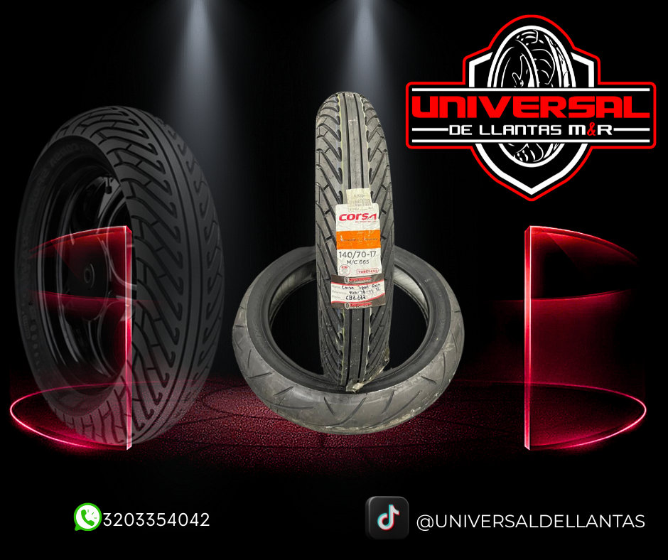 LLANTA CORSA 140/70-17 TL SPORTRAINT