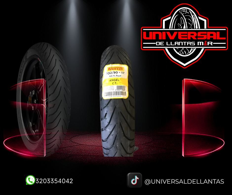 LLANTA PIRELLI 100/80-17 M/CTL 52S ANGEL CITY