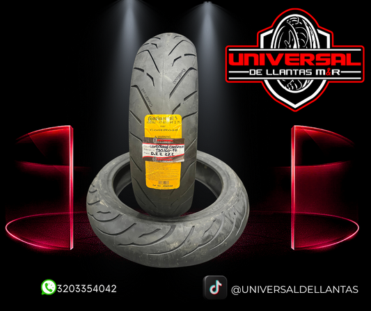 LLANTA CONTINENTAL 150/60-17 M/C (66S) TL CONTIROAD