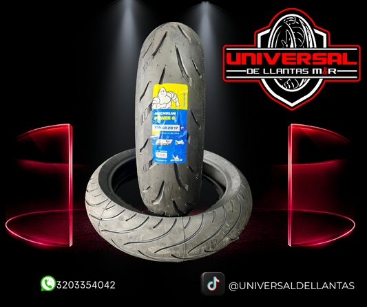 LLANTA MICHELIN 150/60-17 ZR 66W POWER 6 R TL
