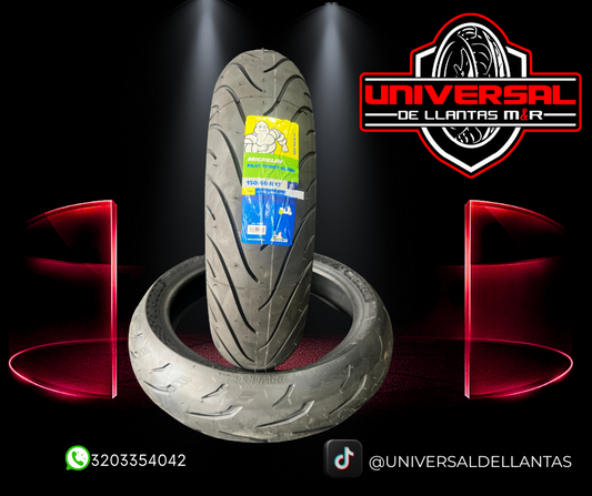 Llanta MICHELIN PILOT STREET 150/60-17 R Tubeless (Alto CC) Rp
