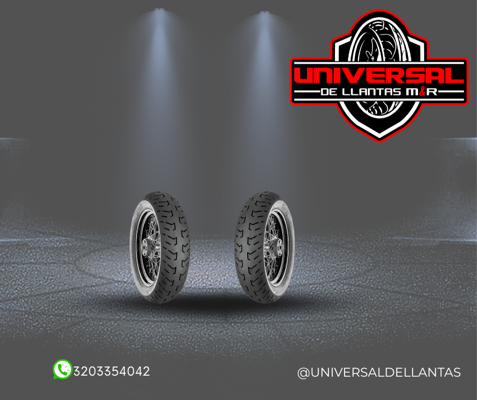 LLANTA CONTINENTAL 150/90-15 M/C 80H TL ContiTour