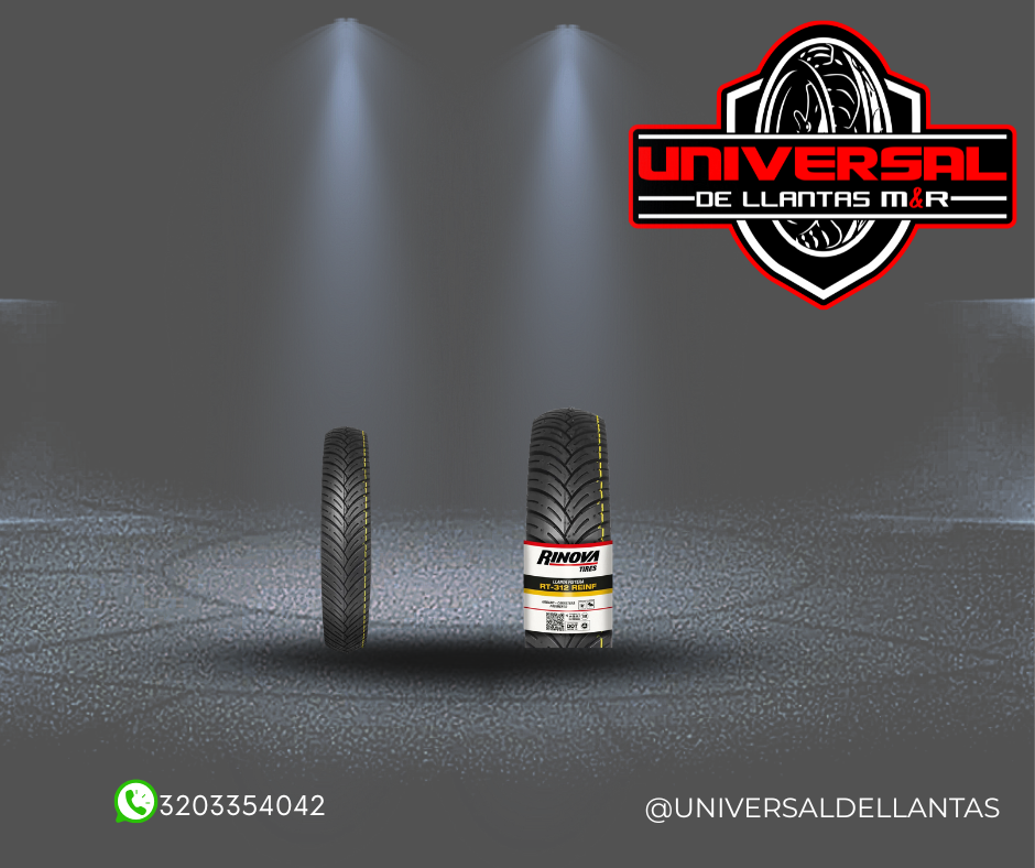 RINOVA TIRES 90/90-17 RT-312 REINF TL 63L