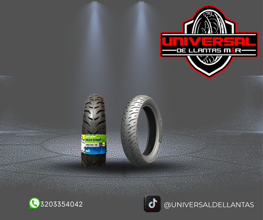LLANTA MICHELIN PILOT STREET 2 100/90-18 Tubeles Rp