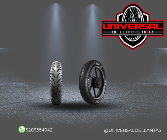 LLANTA CEAT 110/80-14 ZOOM PLUS Y TL 53P