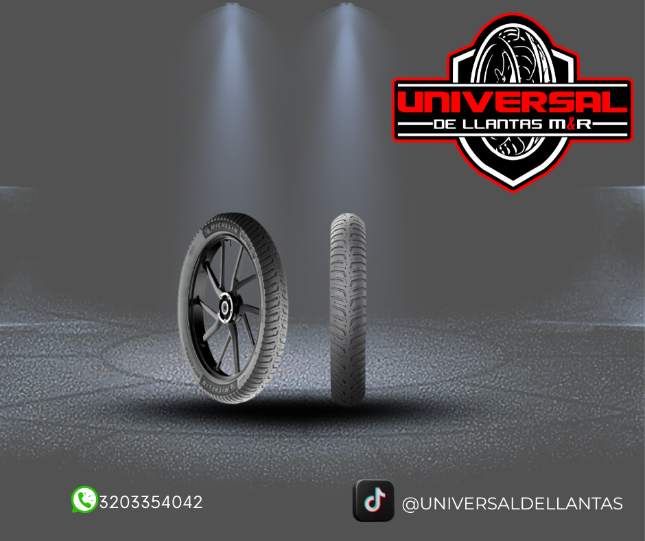 LLANTA MICHELIN CITY EXTRA 2.75-18 Tubeless Rp