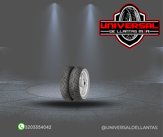 LLANTA CONTINENTAL 140/70-14 M/C 68S TL ContiScoot