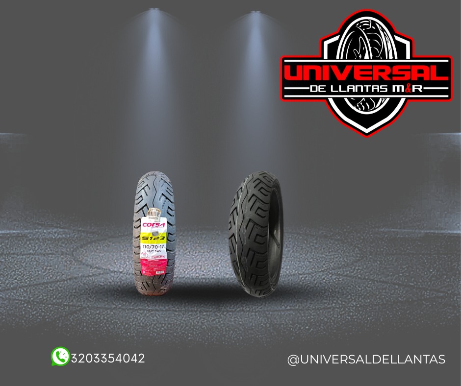 LLANTA CORSA 110/70-17 S123 54S TL