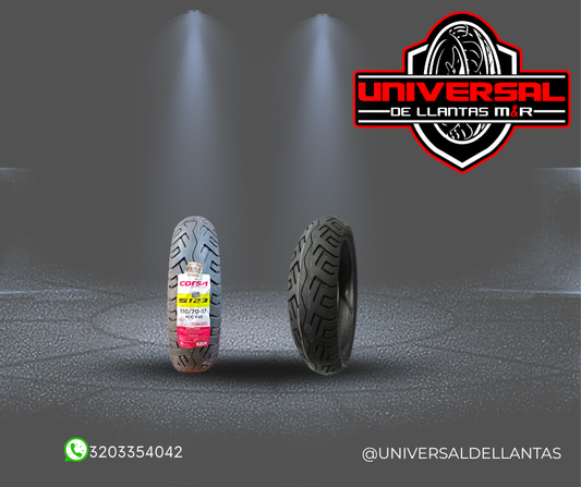 LLANTA CORSA 110/70-17 S123 54S TL