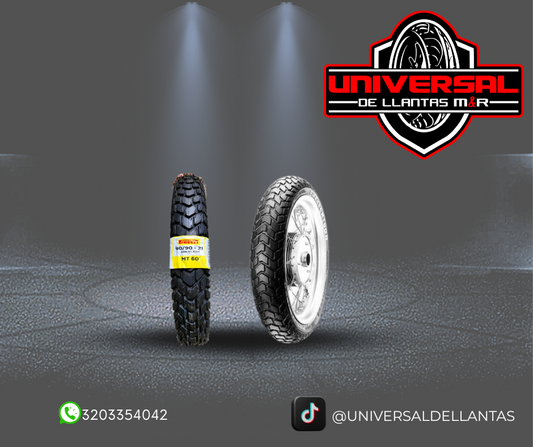 LLANTA PIRELLI 90/90-21 TT MT60