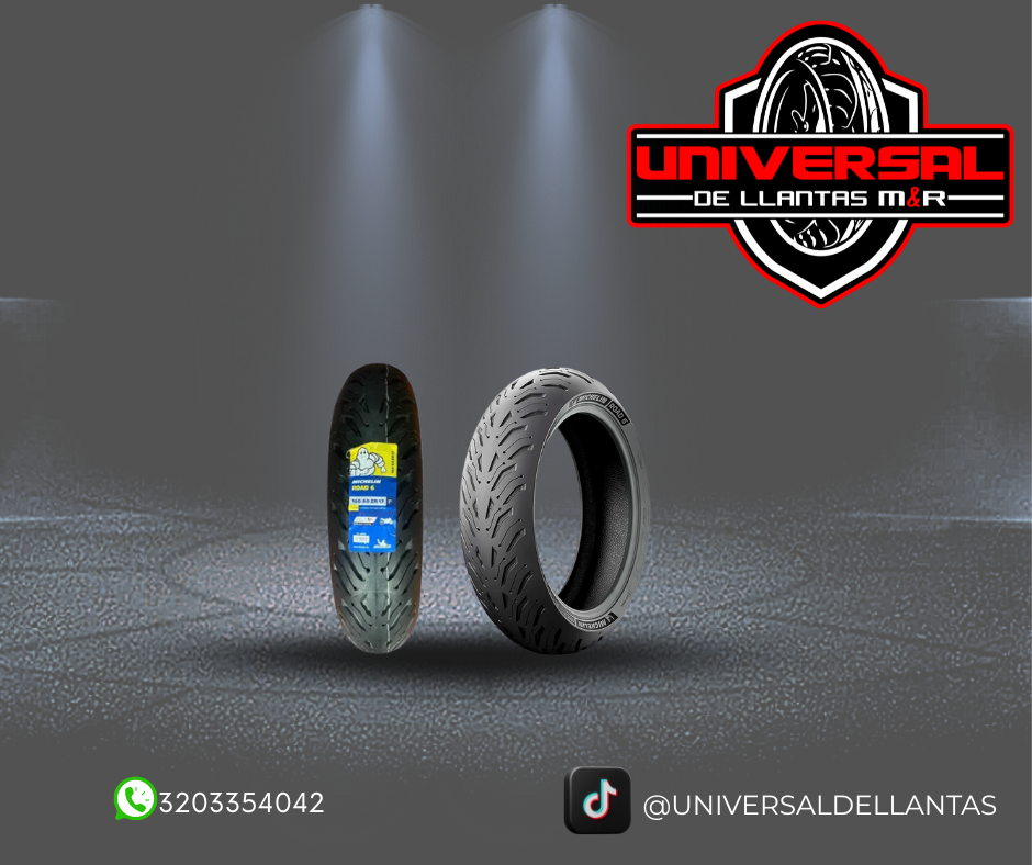 LLANTA MICHELIN ROAD 6 160/60-17 ZR TL Rp