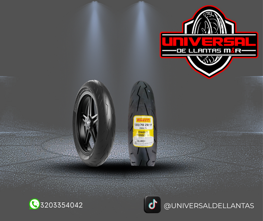 LLANTA PIRELLI 120/70-17 TL DIABLO ROSSO IV