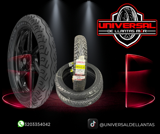 LLANTA CORSA 90/90-17 S123 49P TL