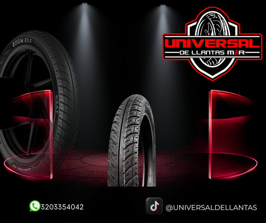 LLANTA CEAT 90/90-17 ZOOM X3 F TL