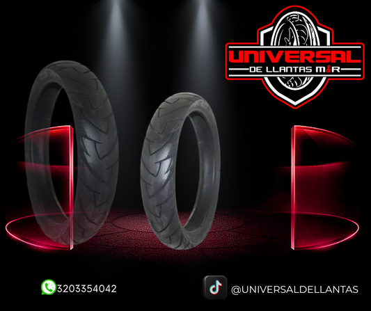 LLANTA DELI TIRE 100/80-17 SAMURAI SB-128 TL