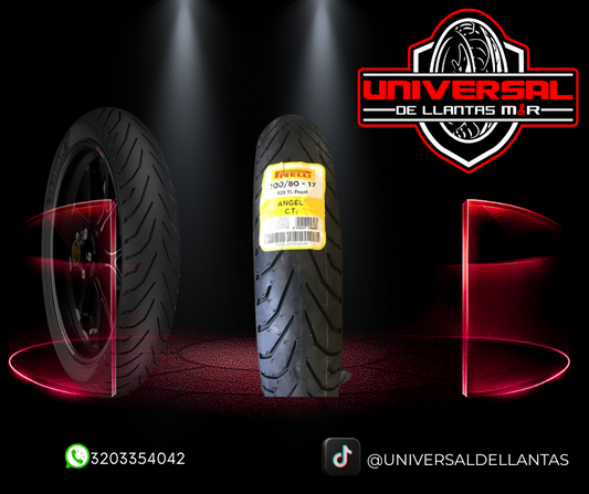 LLANTA PIRELLI 100/80-17 M/CTL 52S ANGEL CITY