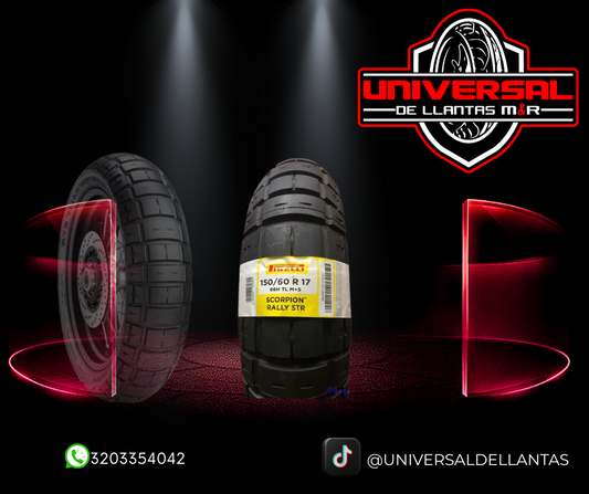 LLANTA PIRELLI 150/60-17 SCORPION RALLY STR TL