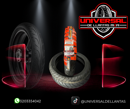 LLANTA MAXXIS 100/80-17 52P M6233W EXTRAMAXX TL MAXXIS