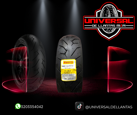 LLANTA PIRELLI DIABLO ROSSO 2 140/60-17 RADIAL